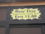 web menu fisso